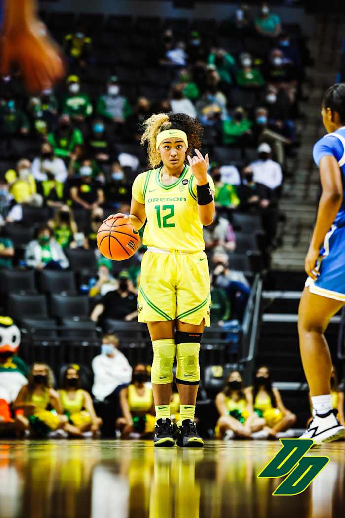 Te-Hina Paopao UCLA Dribble